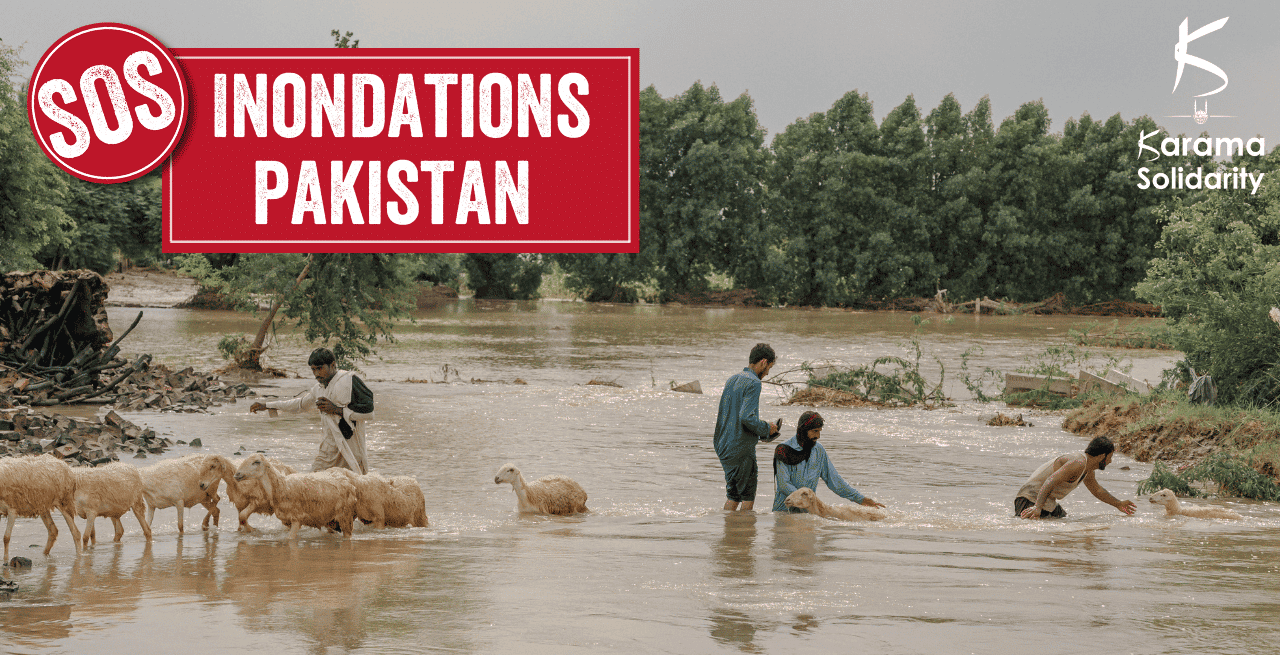 sadaqa inondations pakistan